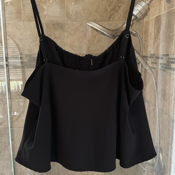EUC Abercrombie Strappy Tie Front Crop Top - Picture 3 of 3
